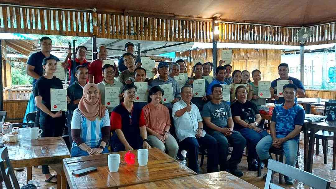 Level 1 farm training participants at Satoyama Farm